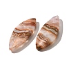Natural Amethyst Lace Agate Pendants G-A244-07A-2