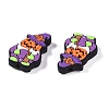 Halloween Food Grade Silicone Focal Beads SIL-Z022-01E-2