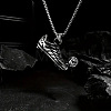 Football Soccer Shoe 667 Stainless Steel Pendant Necklaces for Men FS-WG4A7BD-02-2