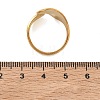 304 Stainless Steel Cuff Open Rings for Women RJEW-F208-02G-02-5