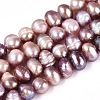 Natural Cultured Freshwater Pearl Beads Strands LS-PEAR-N013-05O-02-2