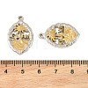 Two Tone 304 Stainless Steel Pendants STAS-L314-10GP-02-3