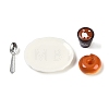 Resin Miniature Breakfast Set Ornaments DIY-H174-01A-2