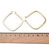 Brass Hoop Earrings for Women KK-CBA4112-04G-5