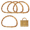 Bamboo Stick D Ring Bag Handles PURS-WH0816-004-1