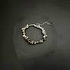 Natural Feldspar Chip Beaded Bracelets for Women IW6789-38-1