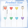 14Pcs Wooden Picks for Vase Decorations AJEW-SP0004-71C-2