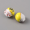 Handmade Porcelain Beads PORC-WH0016-02D-2