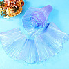 5 Yards Polyester Ruffled Ribbon OCOR-TA0004-06D-5
