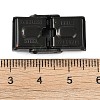 Ion Plating(IP) 201 Stainless Steel Watch Band Clasps X-STAS-C006-1-02B-01-3