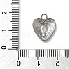 304 Stainless Steel Pendant Rhinestone Settings STAS-P422-16P-3