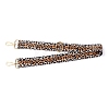 Polyester Adjustable Leopard Pattern Bag Strap FIND-WH0070-35A-1