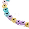 Handmade Evil Eye Lampwork Beads Strands LAMP-G164-10A-3