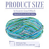 Light Gradient Segment Dyed Polyester Yarn DIY-TADJ0002-005J-4