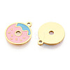 304 Stainless Steel Enamel Charms STAS-T065-61G-01-2