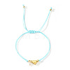 Imitation Pearl Charm Bracelets SI5748-9-1