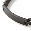 304 Stainless Steel Bracelets BJEW-I129-I-B-2