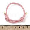 Adjustable Nylon Round Milan Cord Slider Bracelet Making FB-H001-01G-10-3