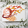 Plastic Drawing Painting Stencils Templates DIY-WH0396-611-4