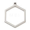 Non-Tarnish 304 Stainless Steel Laser Cut Pendants STAS-U009-04B-P-1