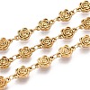 5M 304 Stainless Steel Flower Link Chains CHS-T071-60G-1