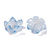 Simulation Lotus Shape Acrylic Bead Caps SACR-A008-06A-2