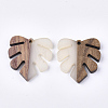 Resin & Wood Pendants X-RESI-S358-24G-1