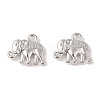 Vintage Elephant Charms PALLOY-ZN-47017-N-FF-1