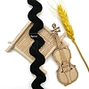Polyester Wavy Fringe Trim OCOR-WH0046-94E-01-2