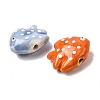 Handmade Porcelain Beads X-PORC-K010-06-2