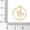 304 Stainless Steel Pendants STAS-Z131-01B-G-3