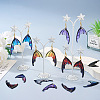 DIY Butterfly Wing Earring Making Kit DIY-TA0005-39-7