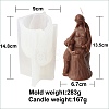 Mother's Day DIY Silicone Statue Candle Molds PW-WG14553-04-1