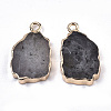 Natural Labradorite Pendants G-N326-41D-2