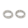 Alloy Soldered Closed Jump Rings PALLOY-H039-P-3