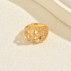 Brass Cuff Open Rings for Women MB5313-5-1