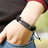 Adjustable Cowhide Cord Bracelets for Men BJEW-PW0001-02-3