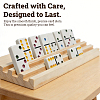 Pine Wood Domino Slotted Display Stands ODIS-WH0038-299-01-4