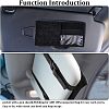 Nylon Car Sun Visor Organizers FIND-WH0125-11-4