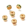Brass Enamel Beads KK-G605-05G-1