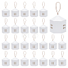 10Pcs Paper Gift Packing Tote Boxes with Window and Rope CON-WH0112-064B-1