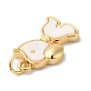 Rack Plating Brass Pendants X-KK-R144-04G-3