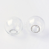 Round Mechanized One Hole Blown Glass Globe Ball Bottles X-BLOW-R001-12mm-2