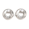 Brass European Beads KK-CBA78C7-23P-1
