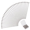 400Pcs 304 Stainless Steel Ball Head Pins STAS-UN0049-22-1