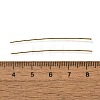 Brass Flat Head Pins KK-H502-01H-G-3