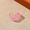 Resin Finger Rings for Women WG5142D-01-1
