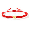 304 Stainless Steel Bead Braided Bead Bracelets HG7153-18-1