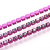 Iron Rhinestone Cup Chains CH-T006-05B-13-1