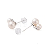 925 Sterling Silver Studs Earring EJEW-H002-18P-2